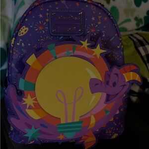 Loungefly Purple Backpack with Colorful Dragon Design